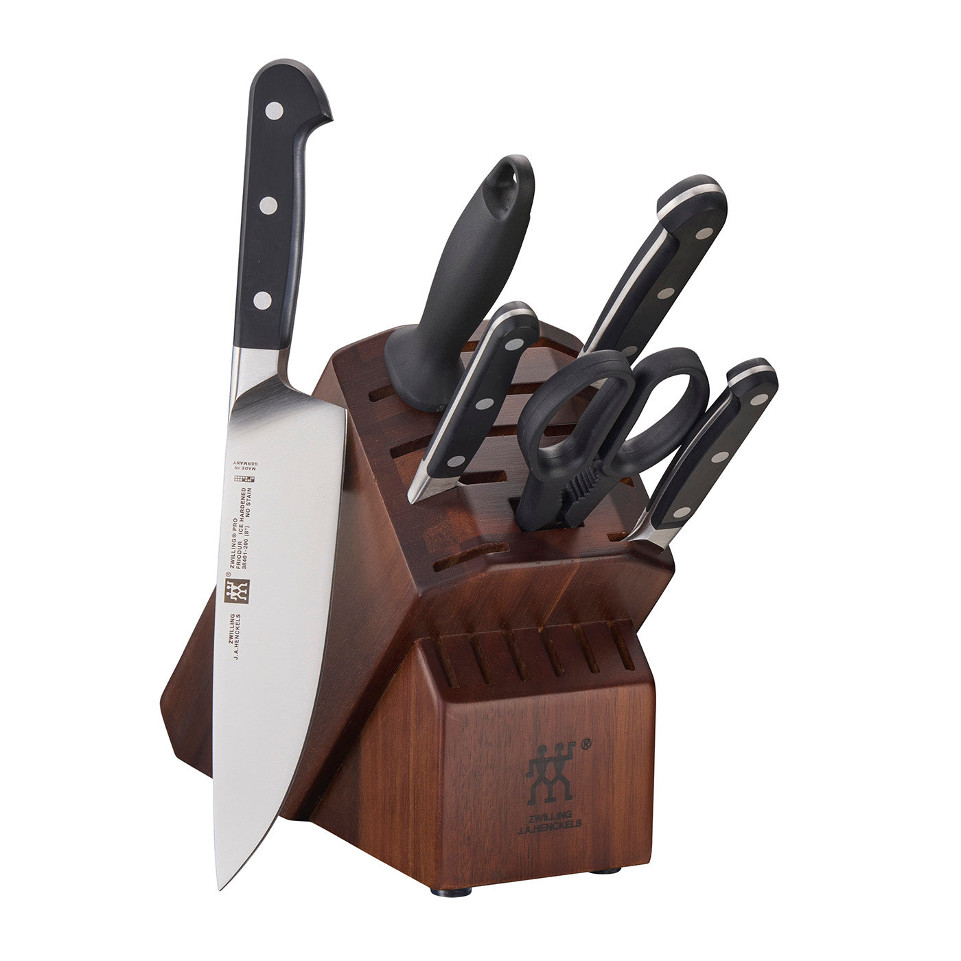 Zwilling Pro 7-pc Knife Block Set, Acacia