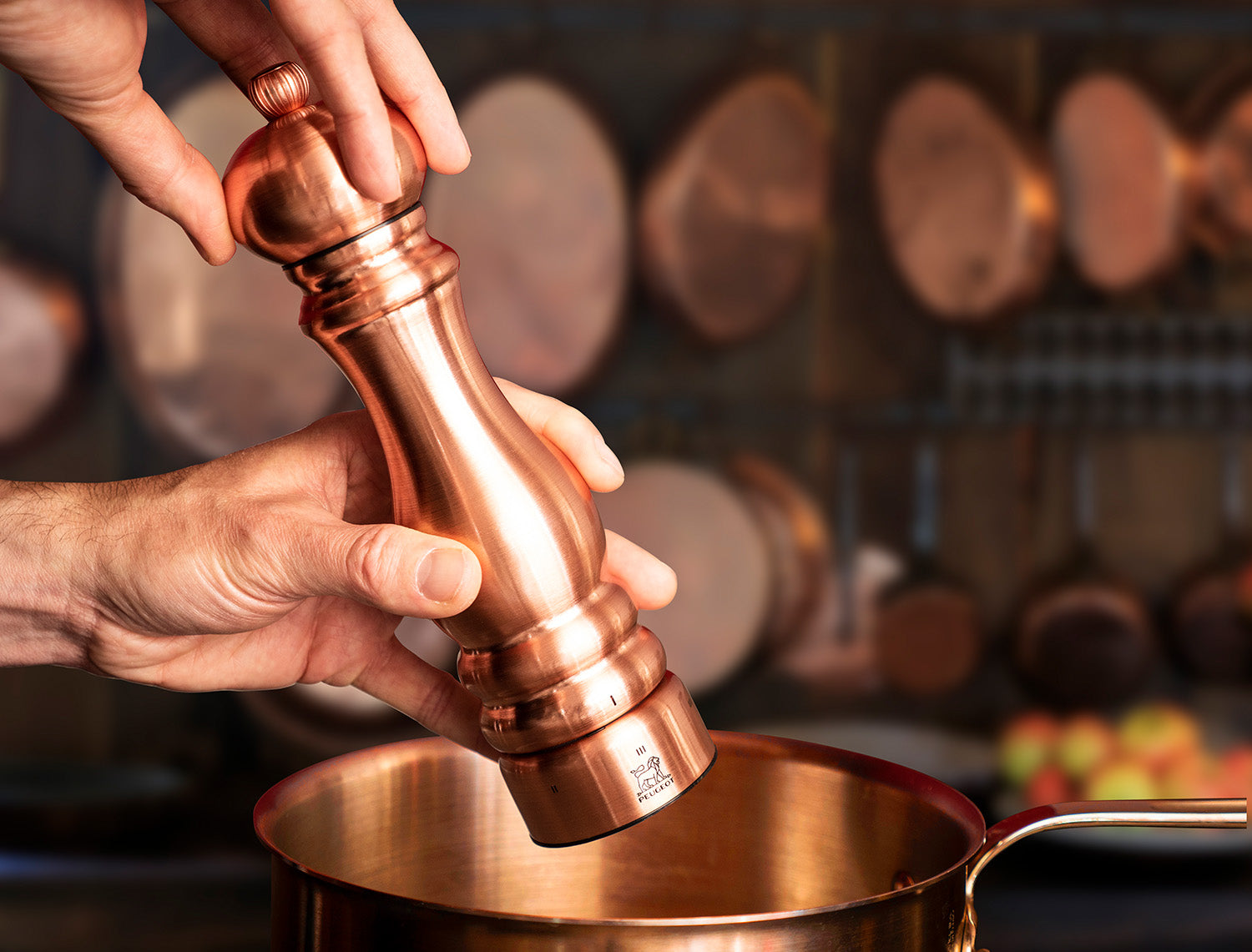 Peugeot Paris Chef u'Select 9-Inch Salt Mill, Copper