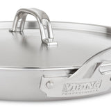 Viking Professional 5-Ply Stainless Steel 12-Inch Eterna Non-Stick Fry Pan w/Lid