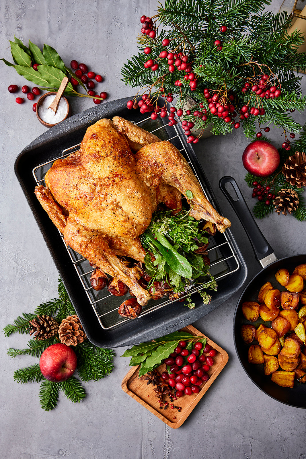 Scanpan Classic 17.5" x 12.5" Roasting Pan, 8.25 Qt.