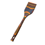 Island Bamboo Pakkawood 12-Inch Spatula, Rainbow