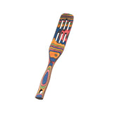 Island Bamboo Pakkawood 13-Inch Slotted Spurtle, Rainbow