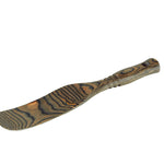 Island Bamboo Pakkawood 9-Inch Spurtle, Black