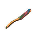 Island Bamboo 8-Inch Pakkawood Spreader, Rainbow