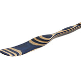 Island Bamboo Pakkawood 11-Inch Spurtle, Blue