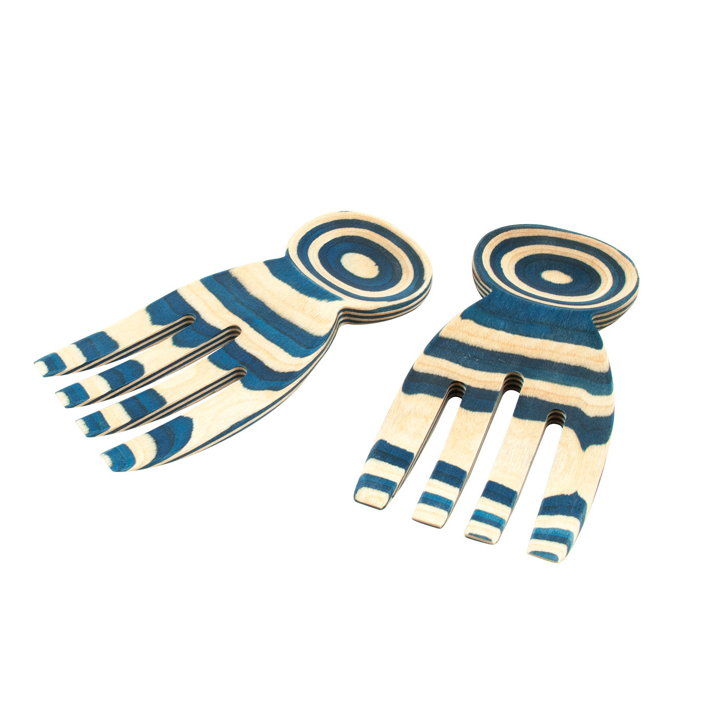 Island Bamboo Pakkawood Salad Hands