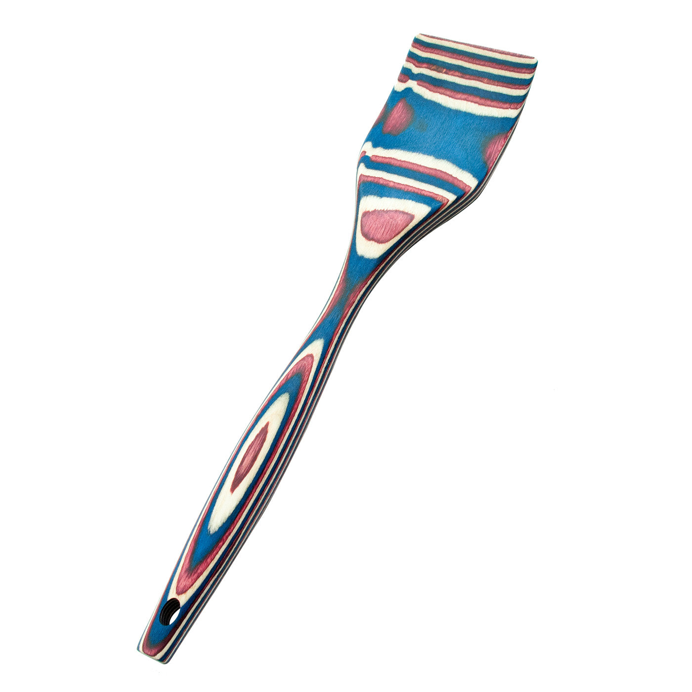 Island Bamboo Pakkawood 12-Inch Spatula, Americana