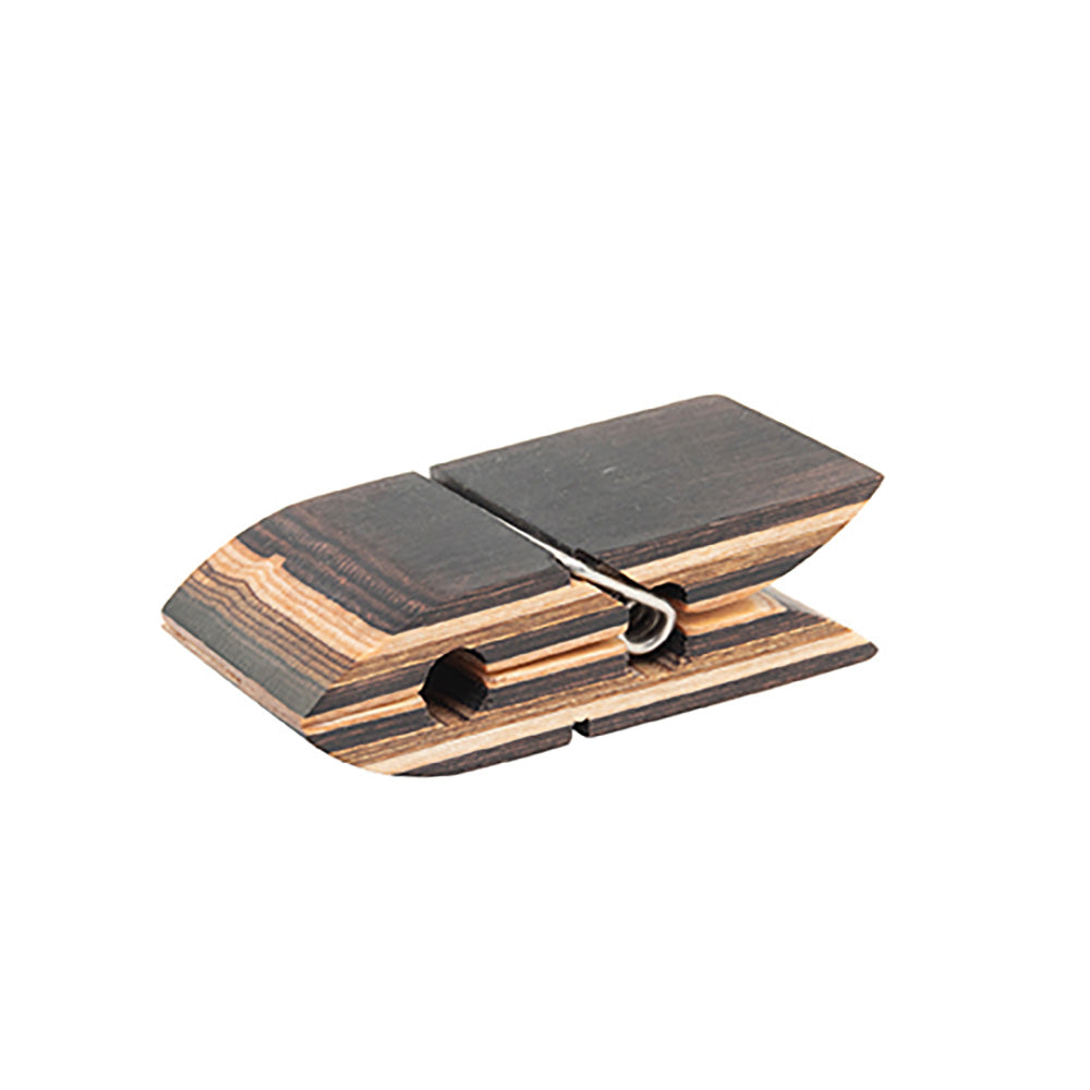 Island Bamboo Pakkawood Bag Clip, Set of 2, Natural