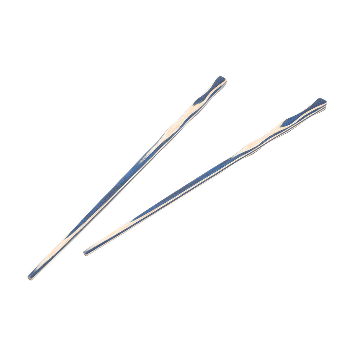 Island Bamboo Pakkawood Chopsticks, 2 Sets, Blue