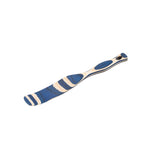 Island Bamboo Pakkawood 8-Inch Slim Spurtle, Blue