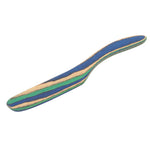 Island Bamboo 8-Inch Pakkawood Spreader, Peacock