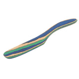 Island Bamboo 8-Inch Pakkawood Spreader, Peacock