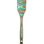 Island Bamboo Pakkawood 12-Inch Spatula, Mint