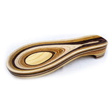 Island Bamboo 9 Inch Pakkawood Spoon Rest, Natural