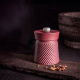 Peugeot Bali 3 Inch Cast Iron Pepper Mill, Red