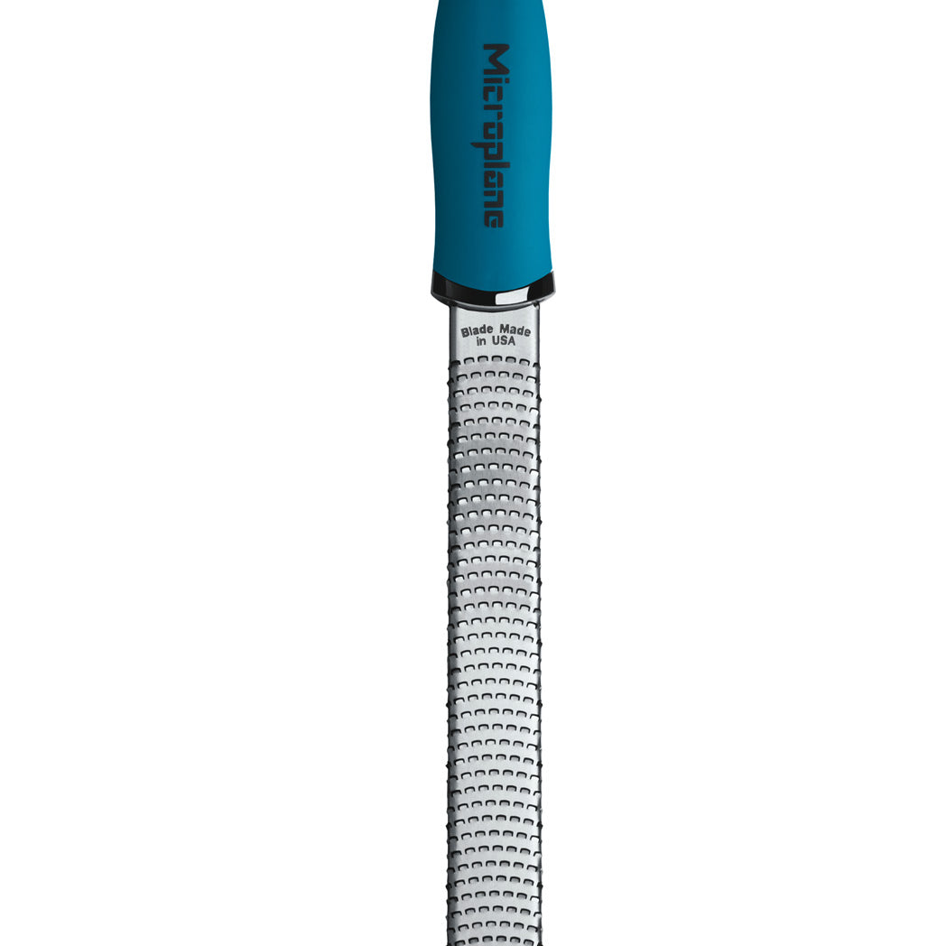 Microplane Premium Classic Fine Grater Zester, Turquoise