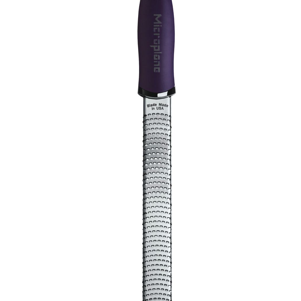 Microplane Premium Classic Fine Grater Zester, Eggplant
