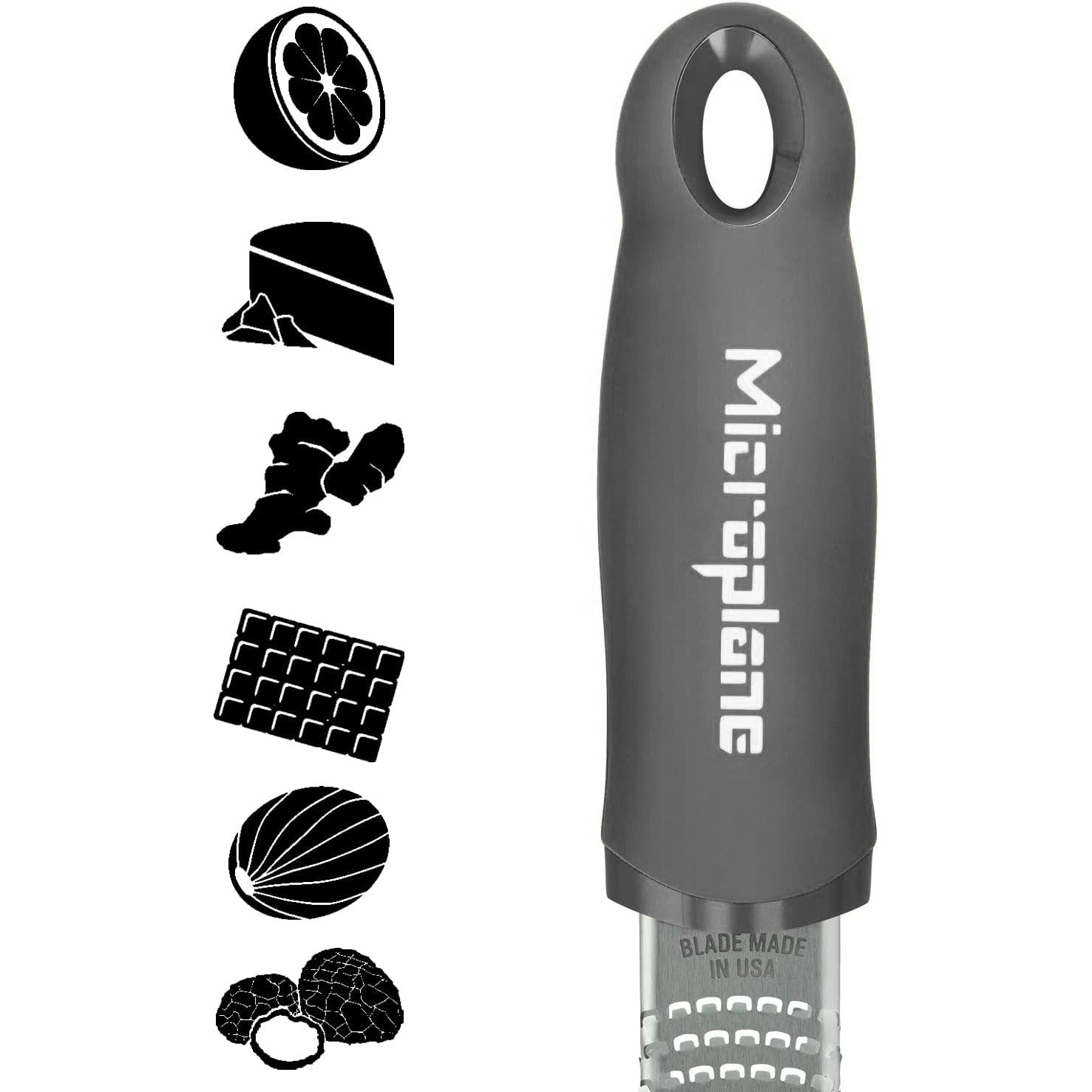 Microplane Premium Classic Zester Grater, After Dark Gray