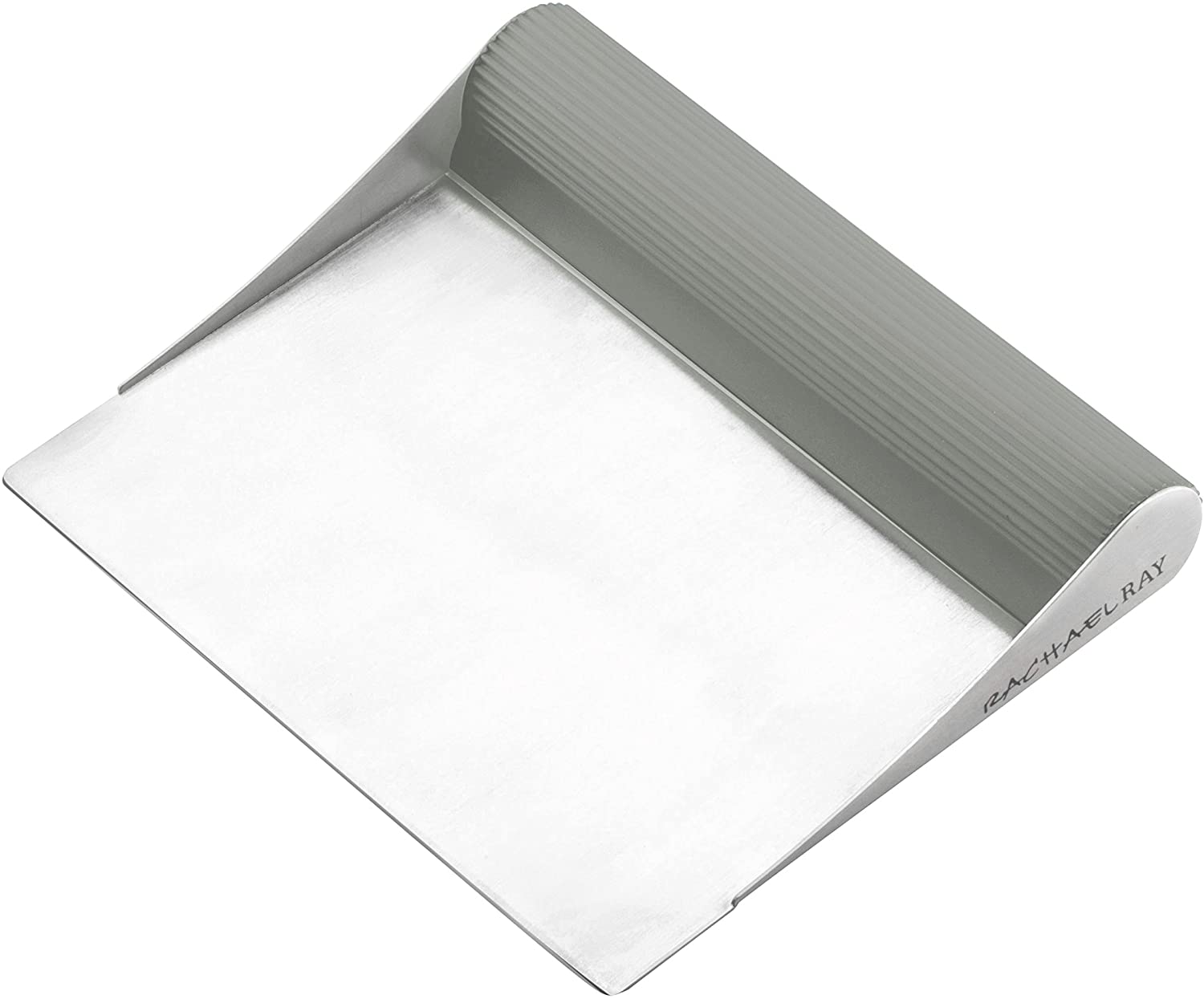 Rachael Ray Tools & Gadgets Cucina Stainless Steel Bench Scrape, Sea Salt Gray