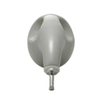 Rachael Ray Glazed Ceramic EVOO Olive Oil Bottle Dispenser with Spout, Sea Salt Gray