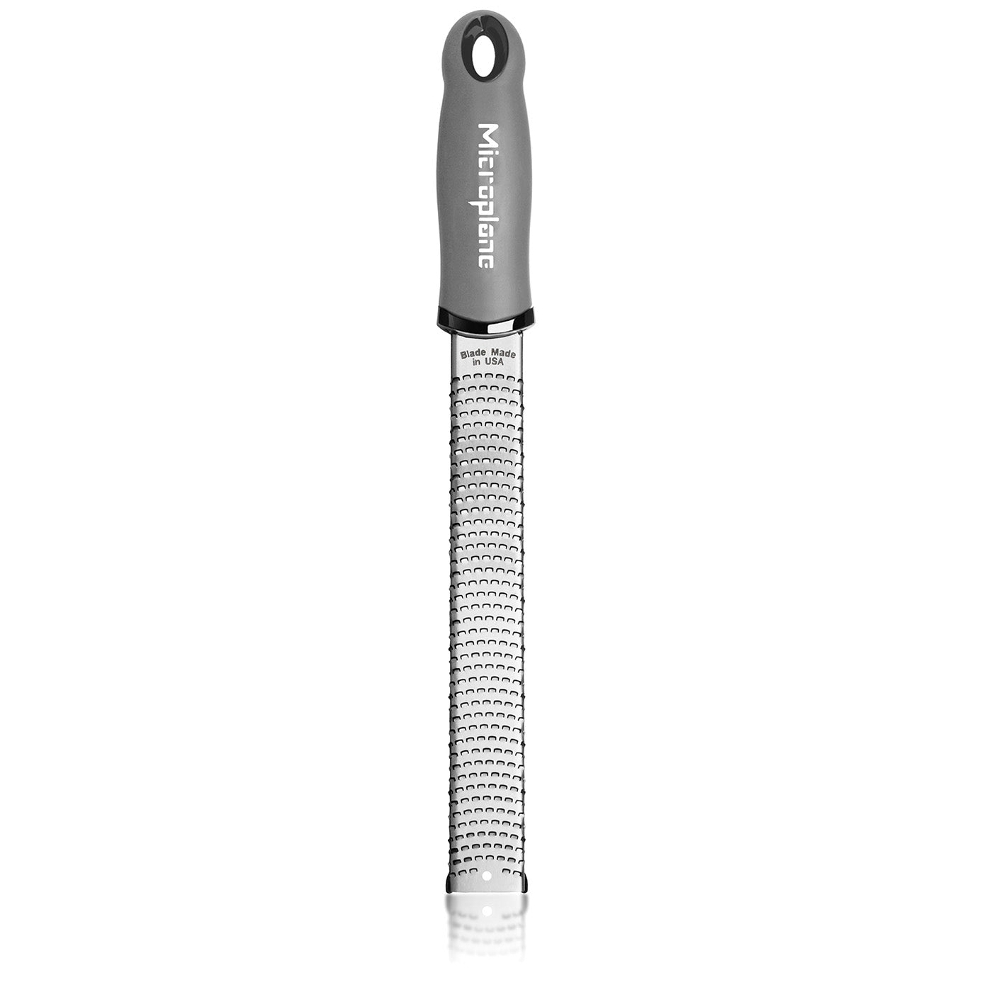 Microplane Premium Classic Fine Grater Zester, Grey