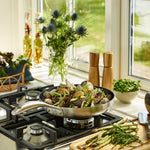 Scanpan CS+ 9.5-Inch Stainless Steel Nonstick Fry Pan, Induction Ready