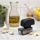 Microplane Specialty Garlic Mincer, Black