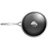 Scanpan CS+ 3-Quart Covered Saute Pan, Stainless Steel Nonstick, Induction Ready