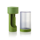 Microplane Stainless Steel Herb Mill 2.0, Green