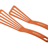 Rachael Ray 2 Piece Spatula 10" & 12" Turner Set Orange