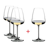 Riedel Winewings Chardonnay Wine Glass, Buy 3 Get 4