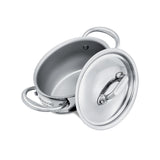Mauviel M'Minis Oval Cocotte With Lid, 4.7 Inch