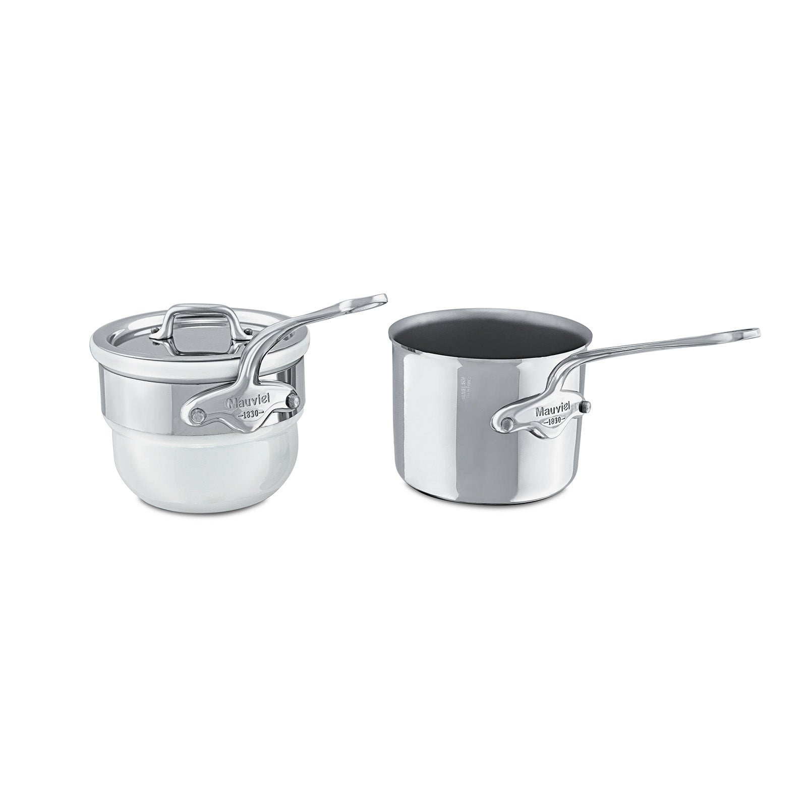 Mauviel M'Cook 1.8 Quart Bain Marie with Lid, 5.5 Inch