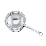 Mauviel M'Cook 1.2 qt Stainless Steel Saucepan & Lid
