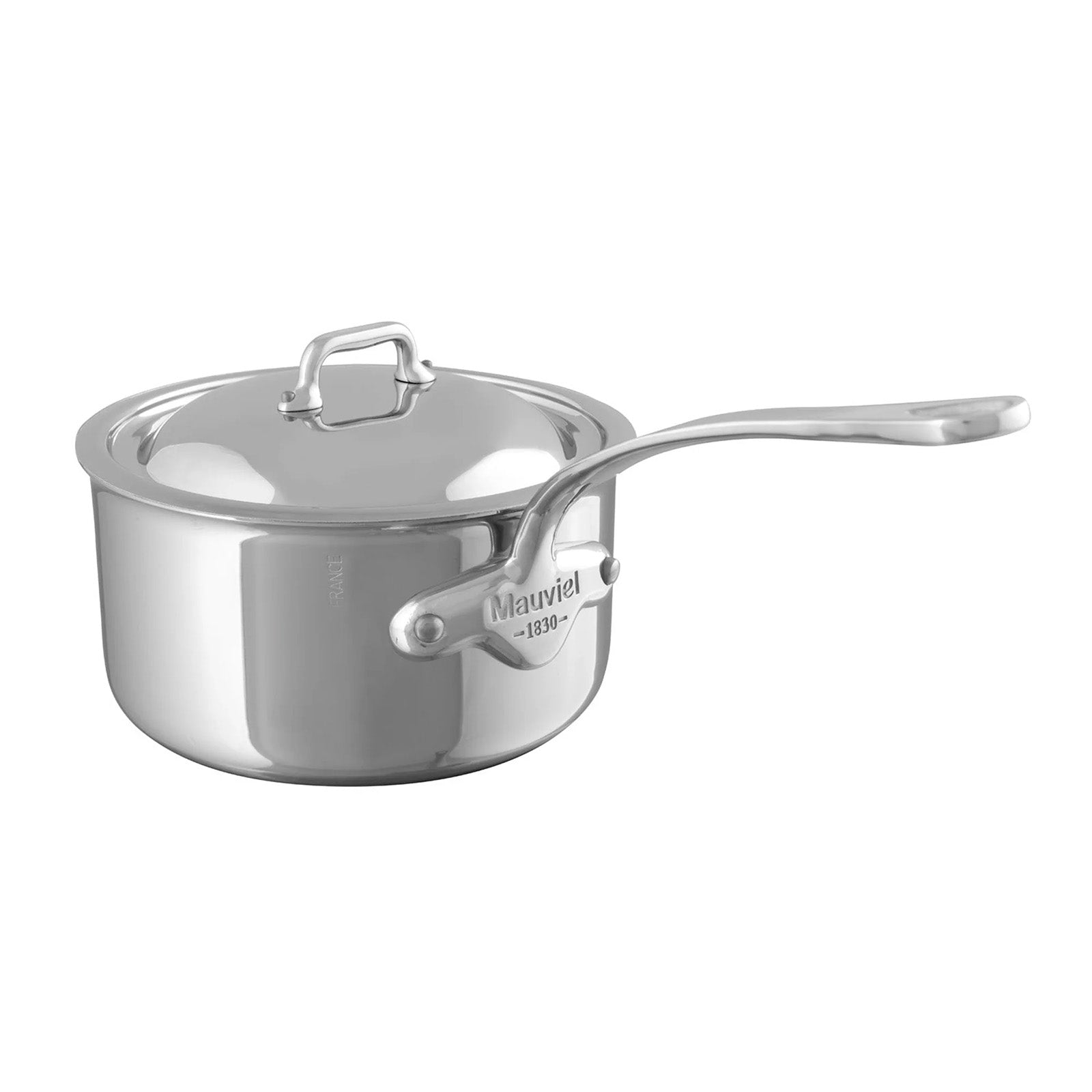 Mauviel M'Cook 1.9 qt Stainless Steel Saucepan & Lid