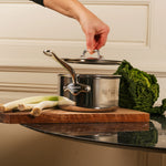 Mauviel M'Cook 3.6 qt Stainless Steel Saucepan & Lid