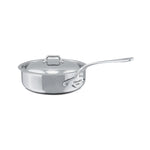 Mauviel M'Cook 3.2 qt. Stainless Steel Saute Pan & Lid