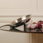 Mauviel M'Cook 10.2 Inch Stainless Steel Round Frying Pan