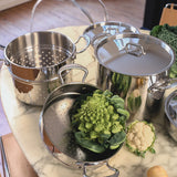 Mauviel M'Cook 9.5 Steel Steamer Insert