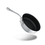 Mauviel M'Cook Stainless Steel Nonstick Saute Pan, 9.4 Inch