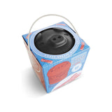 Talisman Designs Bacon Bin Silicone Grease Container with Strainer, 1 cup, Black