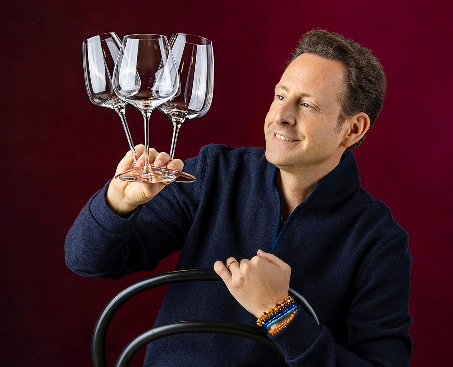 Grape@Riedel Pinot Noir/Nebbiolo Wine Glass, Buy 3 Get 4, 26.5 Ounce