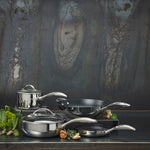 Scanpan Haptiq Stainless Steel Nonstick 5.25 Qt. Covered Chef Pan