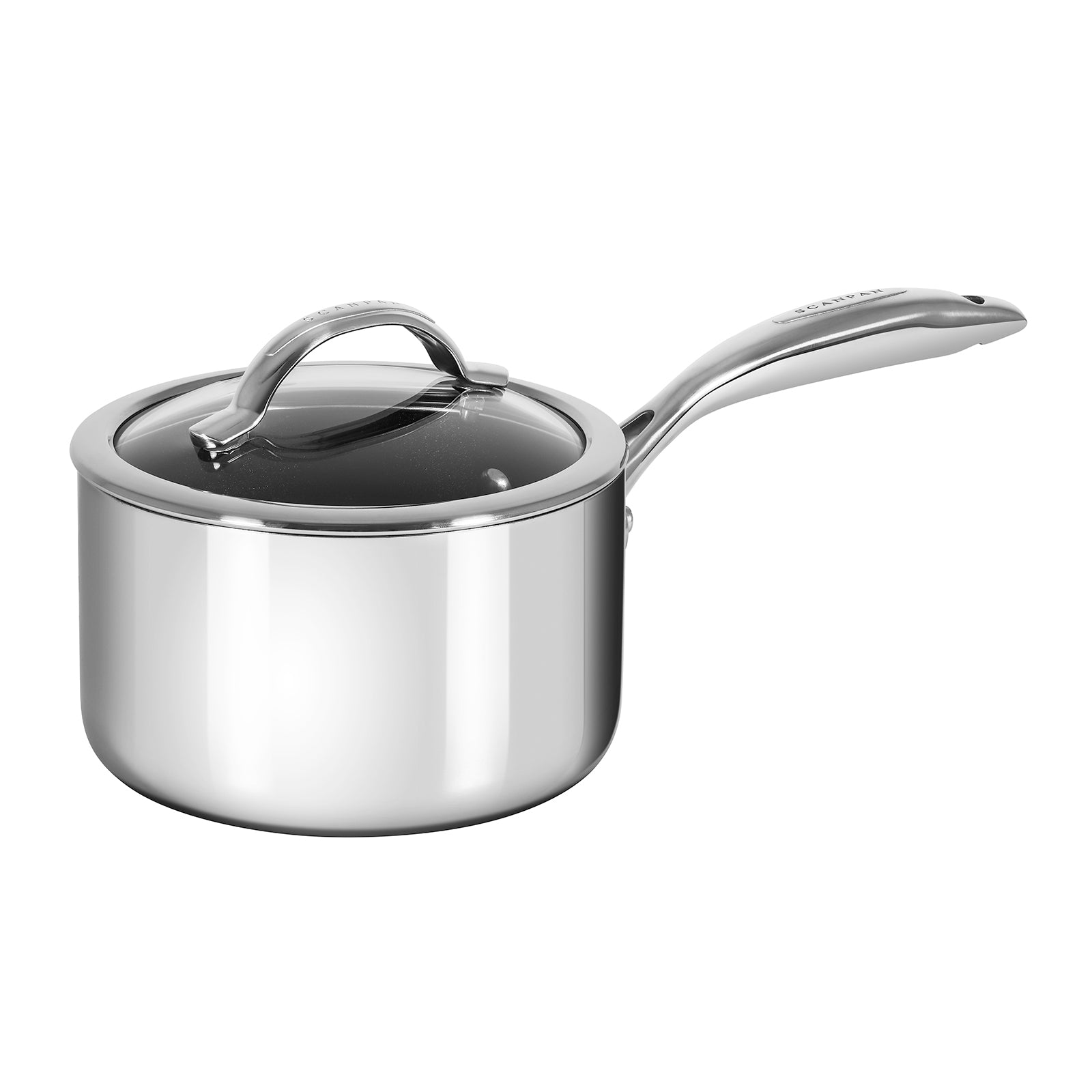 Scanpan Haptiq Stainless Steel Nonstick 2 Qt. Covered Saucepan