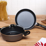 Swiss Diamond 3 Piece Cookware Set - Fry Pan and Casserole