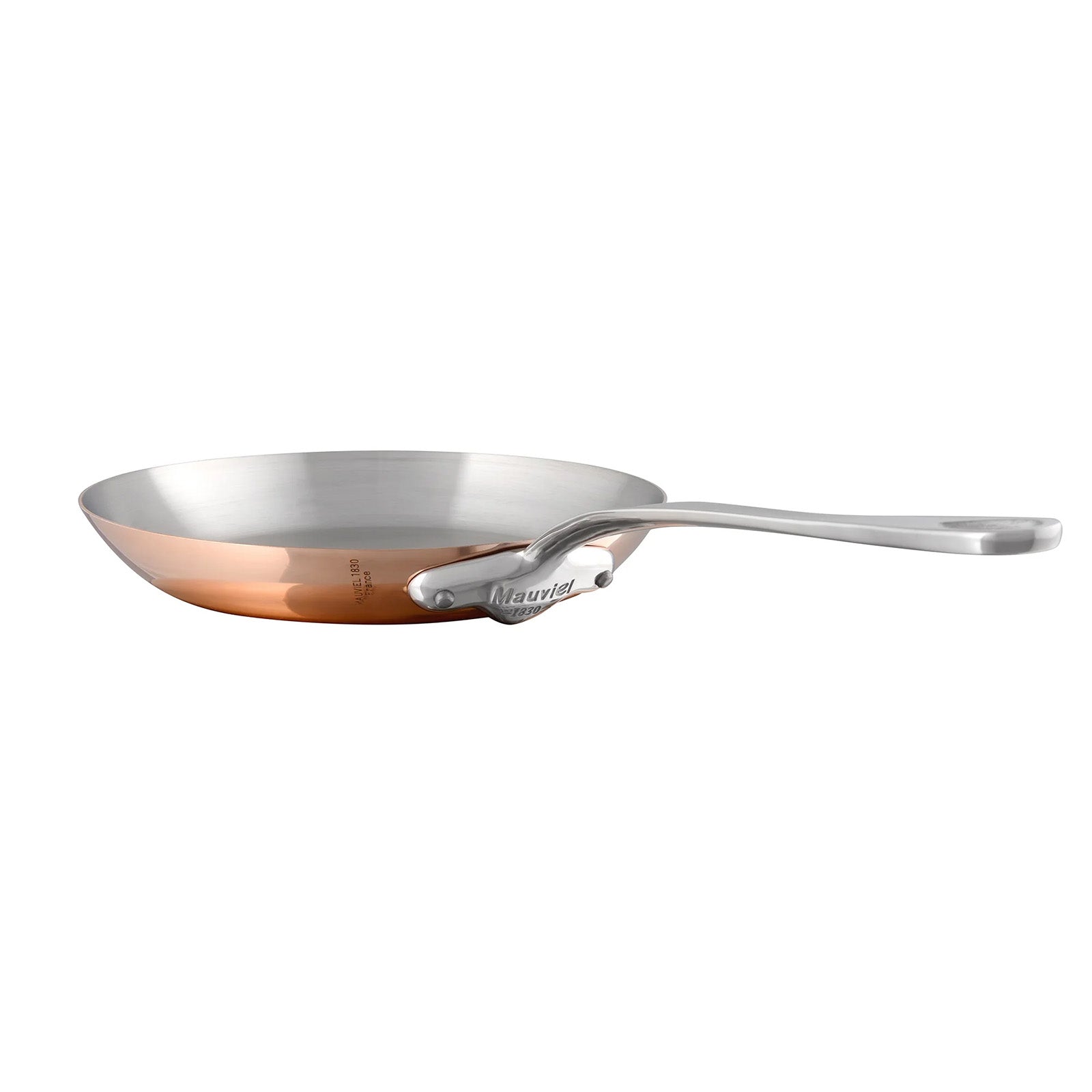 Mauviel M'3 S 7.8-Inch Copper Frying Pan With Cast Stainless Steel Handle