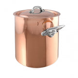 Mauviel M'Heritage M'150s 10 qt. Stock Pot W/Lid Cast Stainless Handle