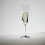 Riedel Vinum Champagne Flute 2 Piece Glass Set with Polishing Cloth