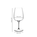 Grape@Riedel Cebernet/Merlot/Cocktails Red Wine Glass, Set of 2, 29.25 ounce