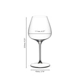 Grape@Riedel Pinot Noir / Nebbiolo/ Aperitivo Glass, Set of 2, 26.5 ounce